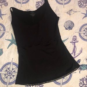 Spanx black compression tank top